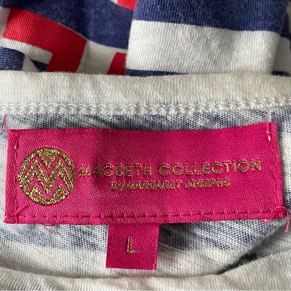 Macbeth Collection nautical striped hello sailor anchor Shirt 47478 - Picture 10 of 12